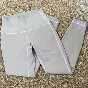 Lululemon wunder under high rise pastel blue 4